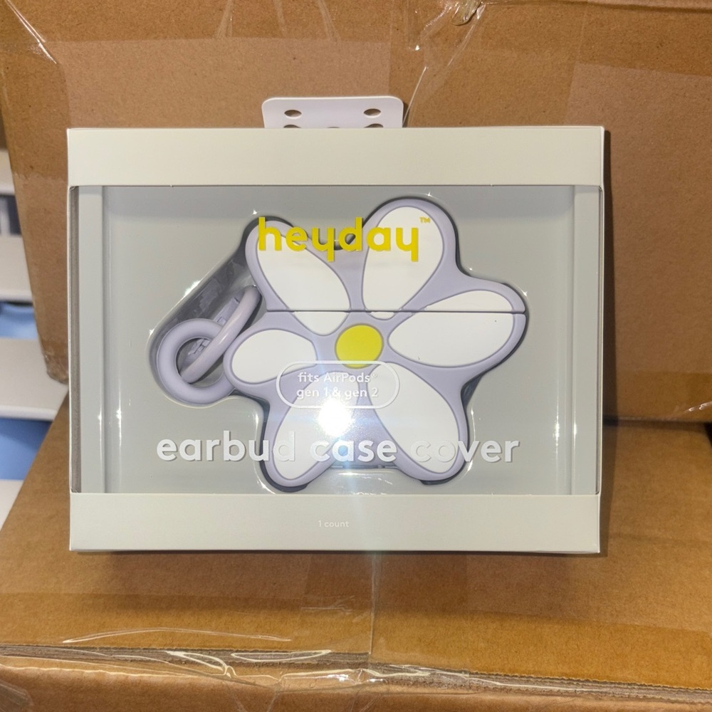 5/$10 New Item. Heyday Floral Earbud Case Cover for gen 1 and gen 2